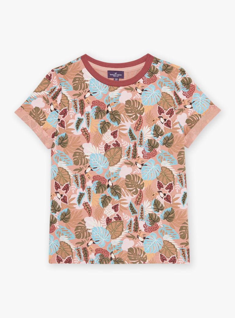 T-shirt pêche thème tropiques