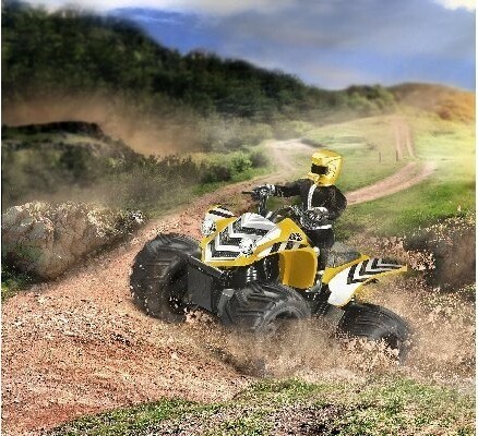 Revell - Fjernstyret Rc Atv Quadbike - New Dust Racer