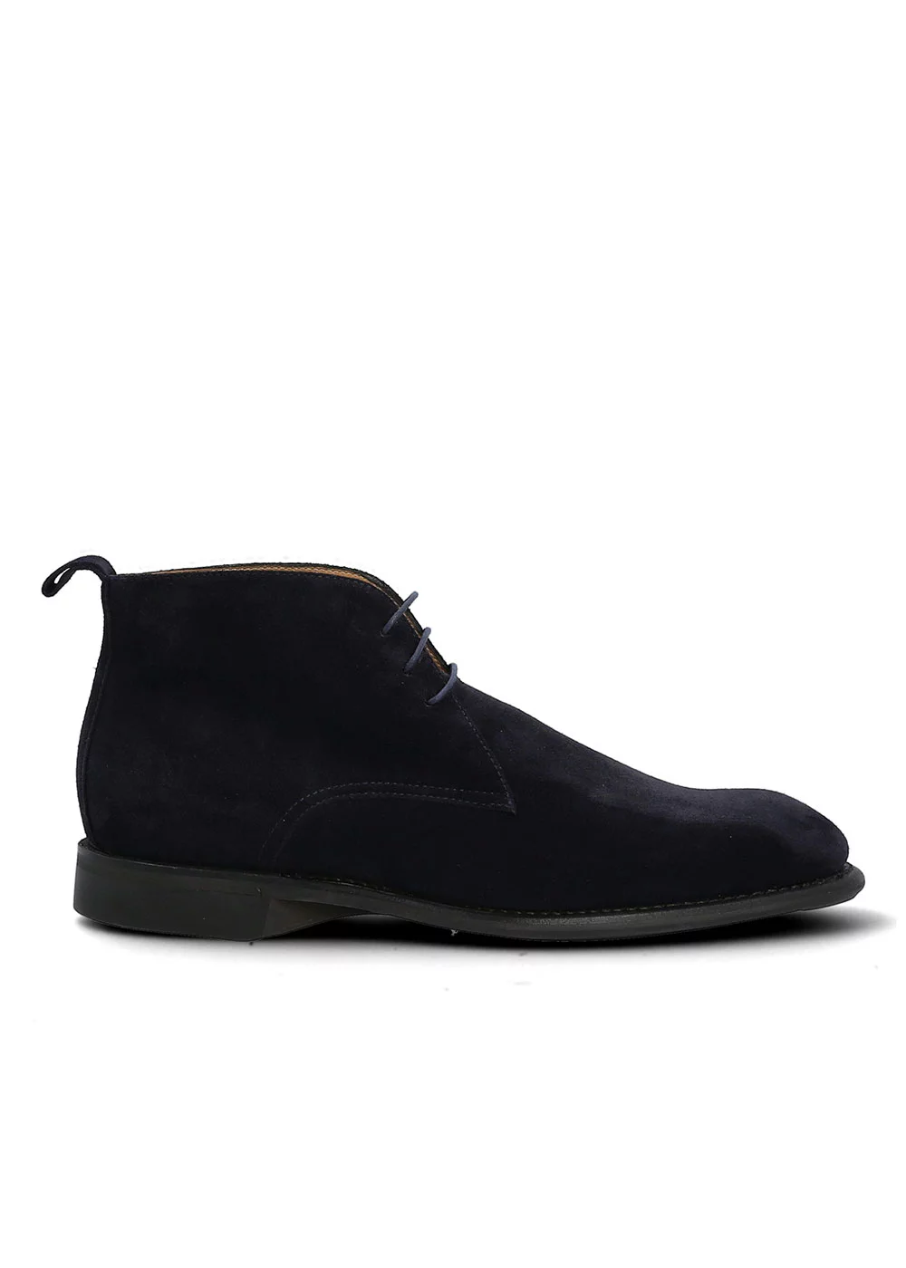 SELBY CUIR VELOURS BLEU MARINE