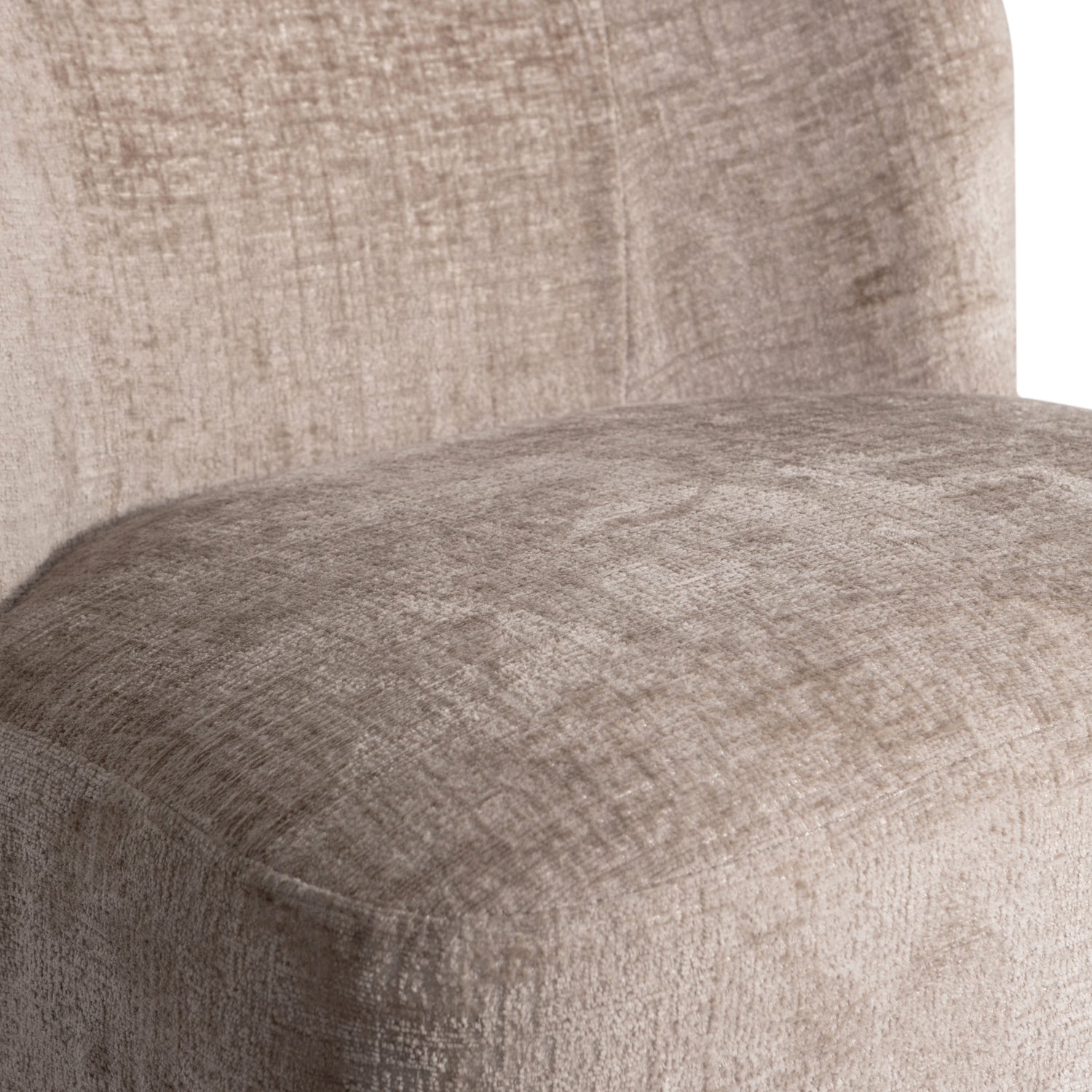 WOOOD fauteuil Atty taupe 65 x 74 x 75 cm