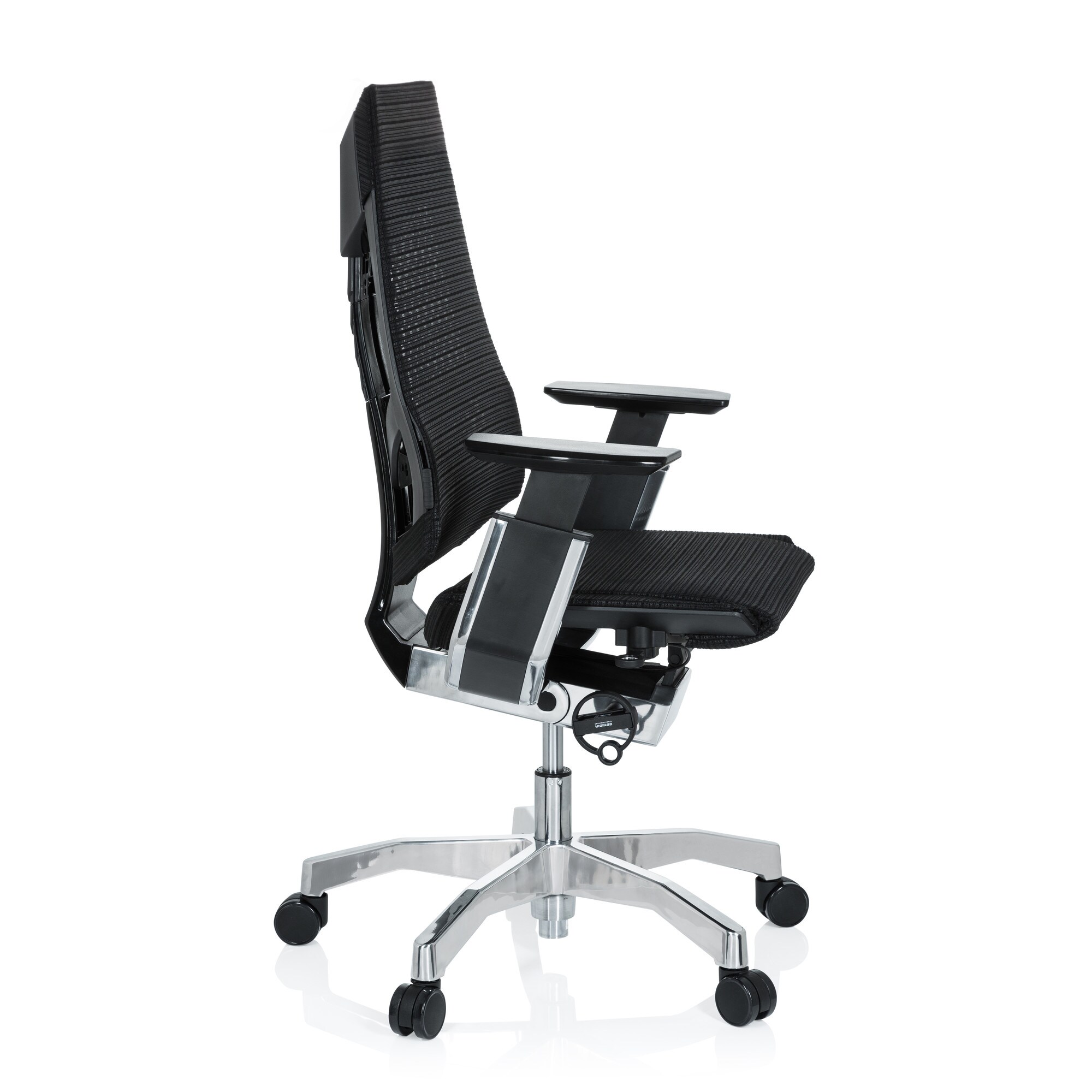 High End Bürostuhl GENIDIA Netzstoff mit Armlehnen hjh OFFICE