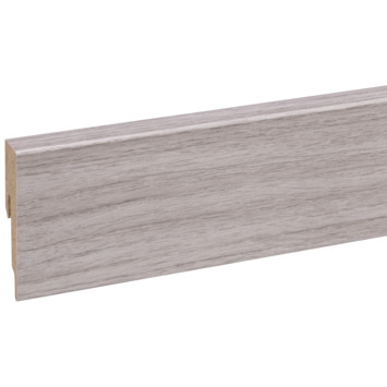 Muurplint zilvergrijs eiken nr. 539 240 cm