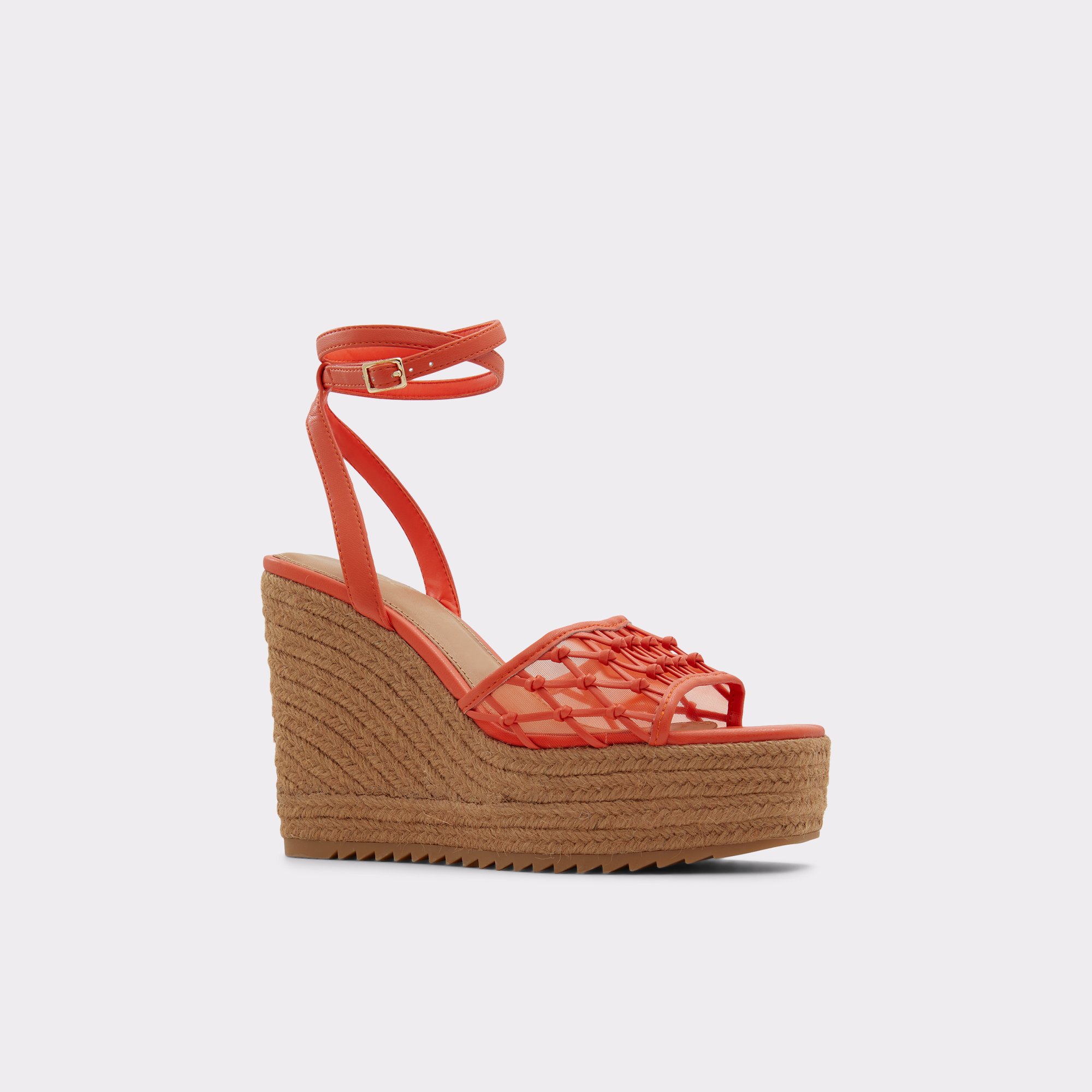 Dellen Bright Orange Women Wedges & Espadrilles