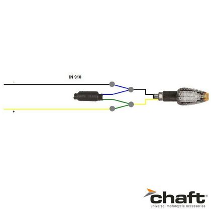Kit résistance Chaft CONNECTIQUES POUR CLIGNOTANTS LED Universel