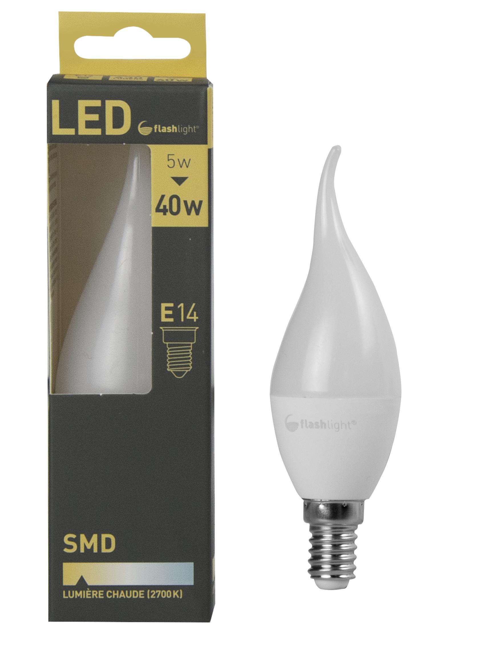 AMPOULE LED FLAMME E14 5W