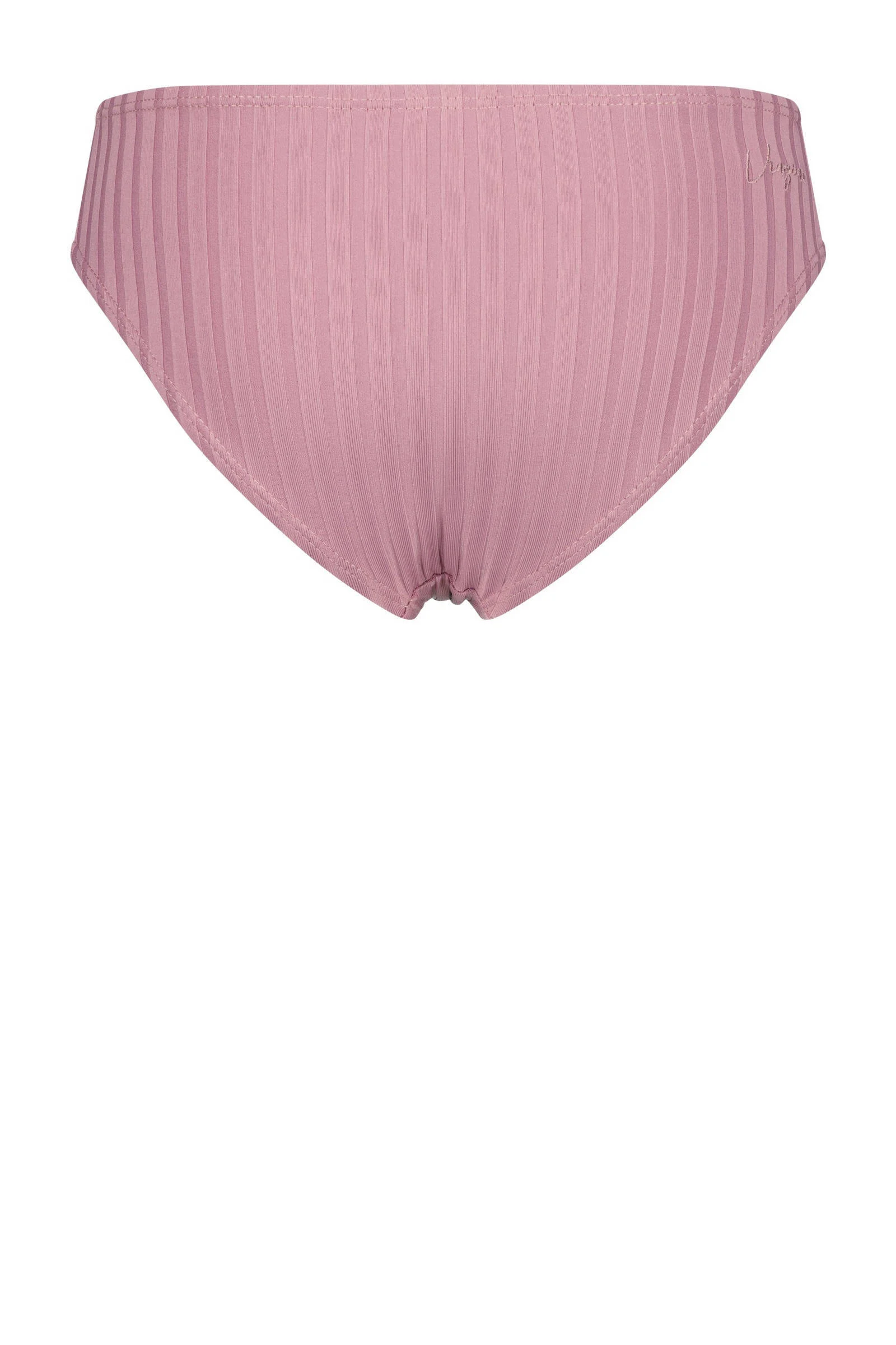 Vingino triangel bikini Zolima met ribstructuur roze
