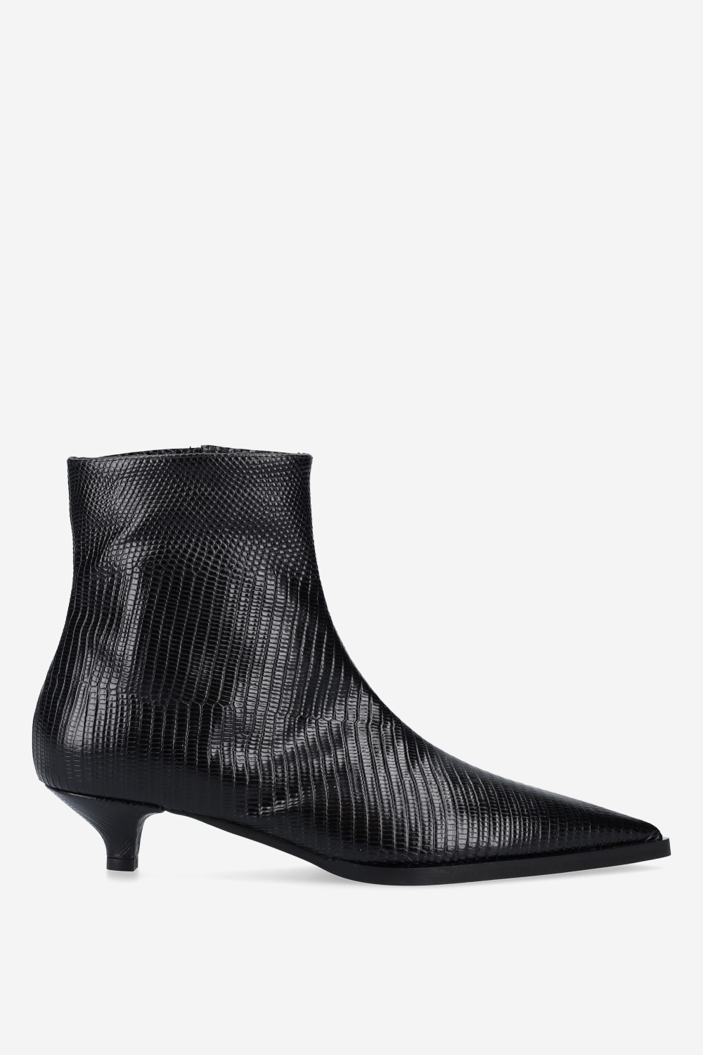 Leather ankle boots