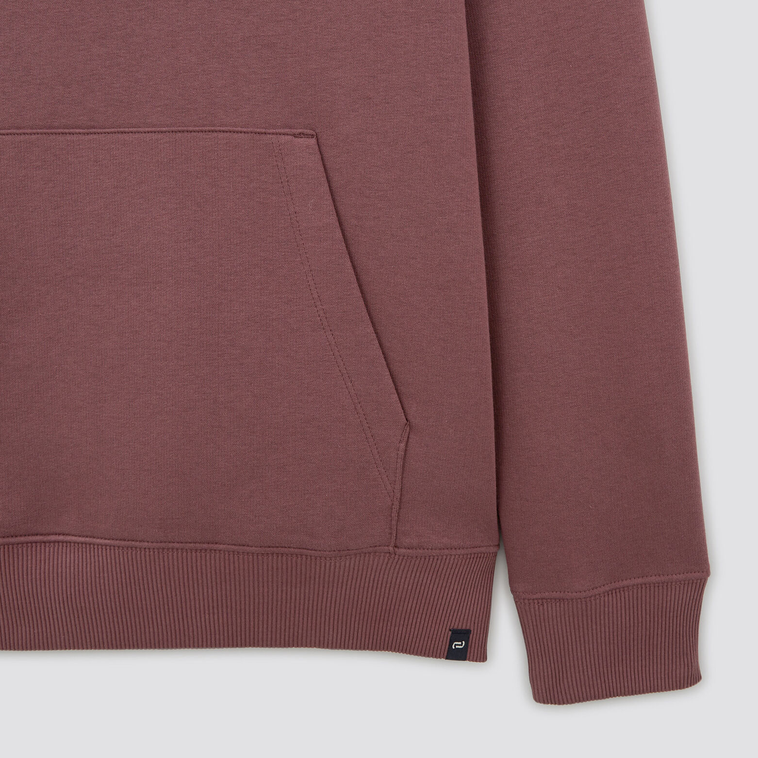 Sweat à capuche essentiel Violet