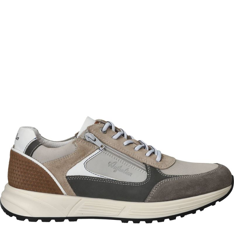 Australian Hawker Sneakers Taupe Heren