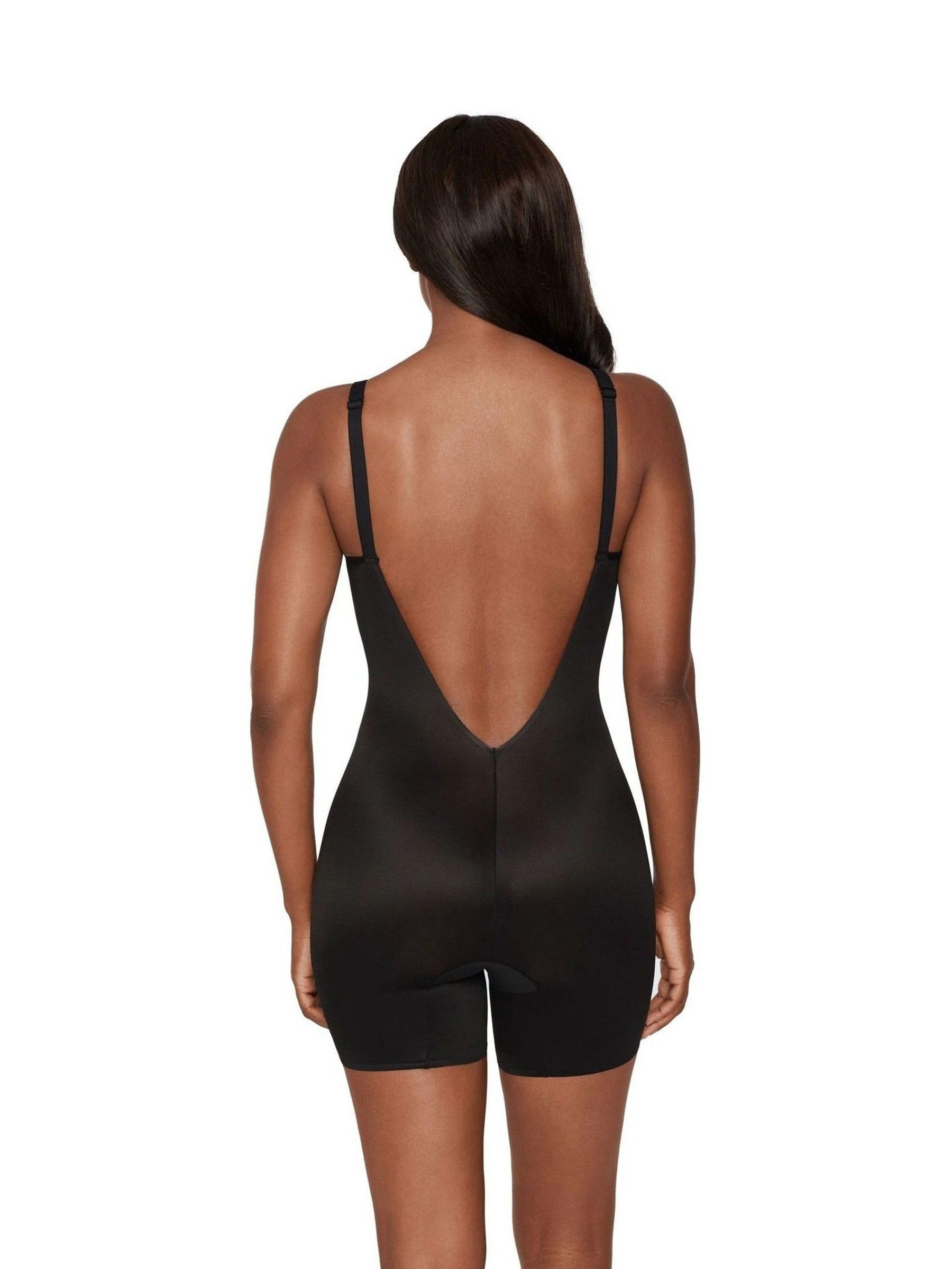 Zwart - Miraclesuit Show Stopper Low Back All-In-One Bike Shorts