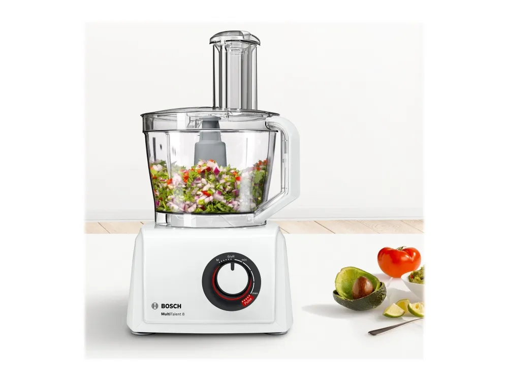 Bosch MultiTalent 8 MC812W501 - Køkkenmaskine - 1000 W - hvid