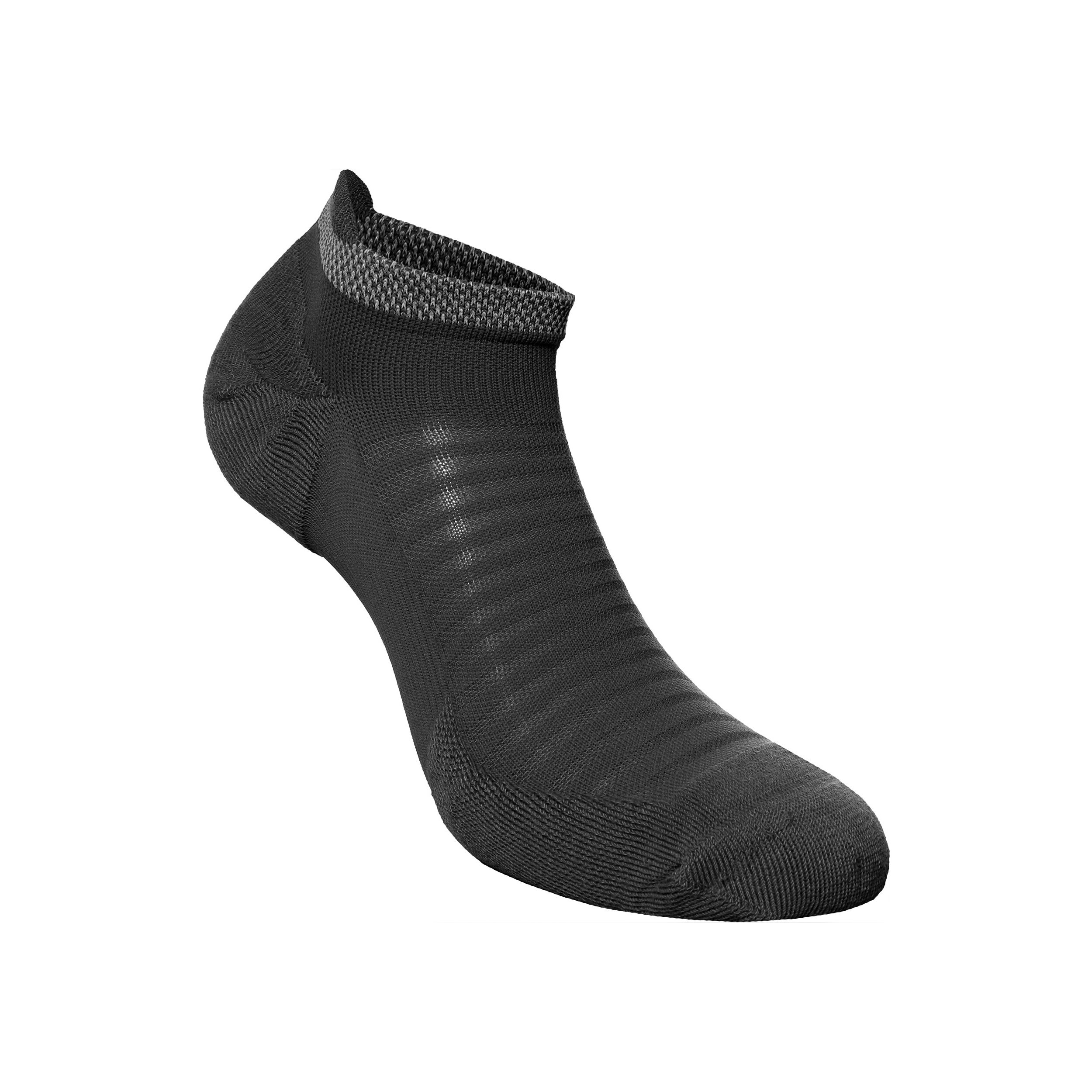Nike Spark Cushioned No-Show Running Chaussettes De Running - Noir , Gris