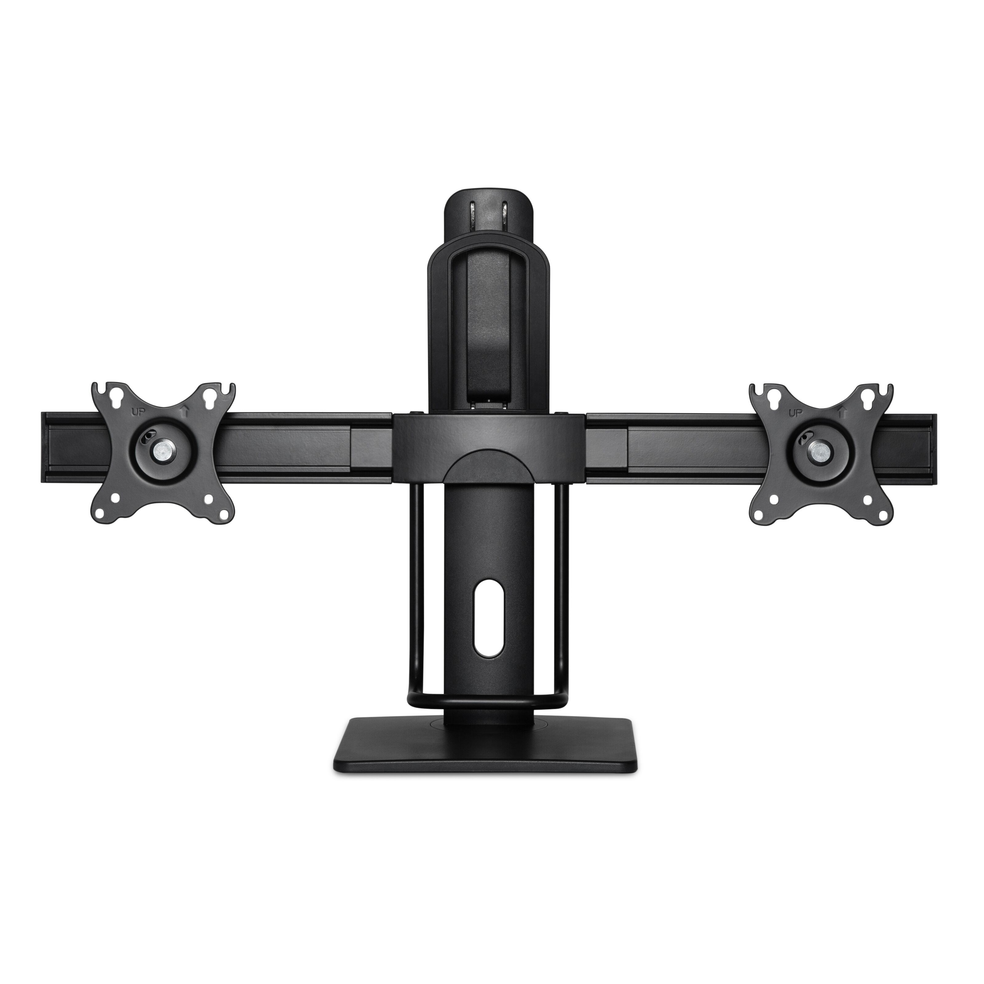 Plexgear Justerbart skjermstativ for 2 skjermer 17–27