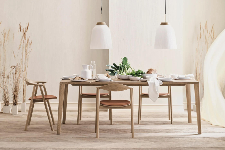Bolia Graceful eettafel 200x95 wit