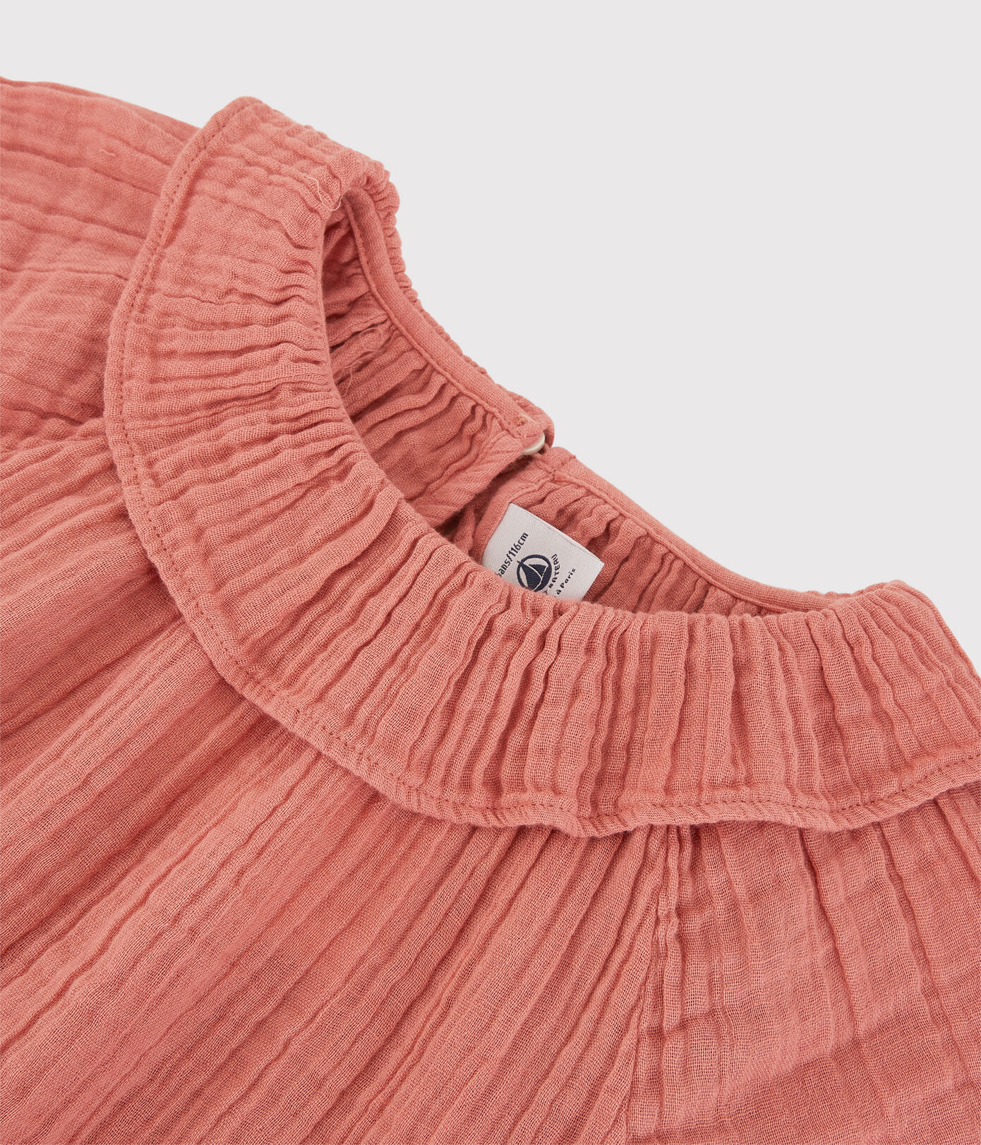 Blouse en gaze de coton bio enfant fille