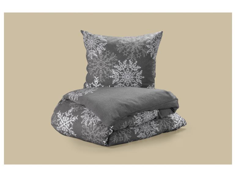 Fleece dekbedovertrek 140 x 200 cm