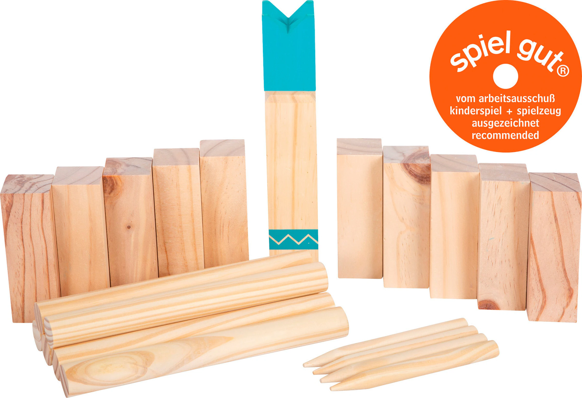 small foot Wikingerspiel Kubb kompakt Active