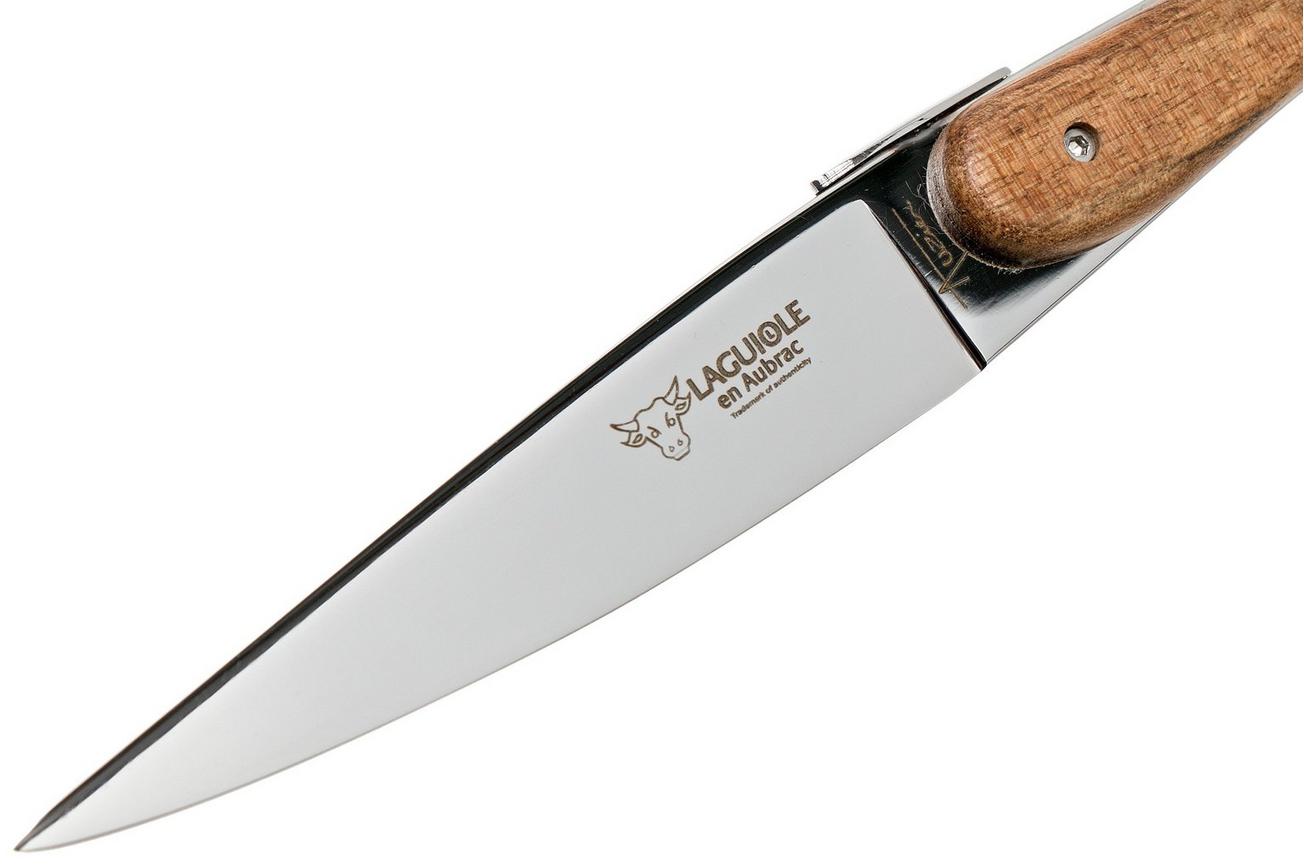 Laguiole en Aubrac Ecir steakmesset 6-delig walnoothout