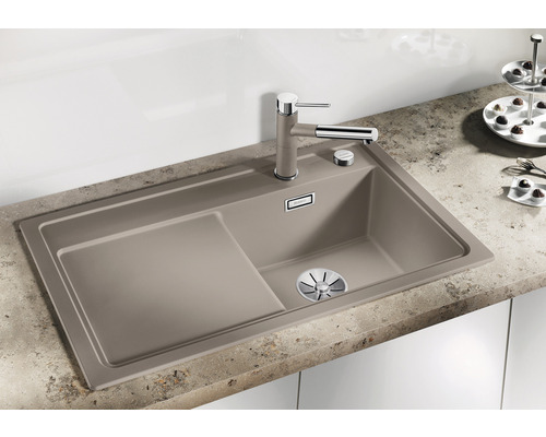 Blanco ZENAR 45 S spoelbak, 860 x 510 mm, zwart, 526034