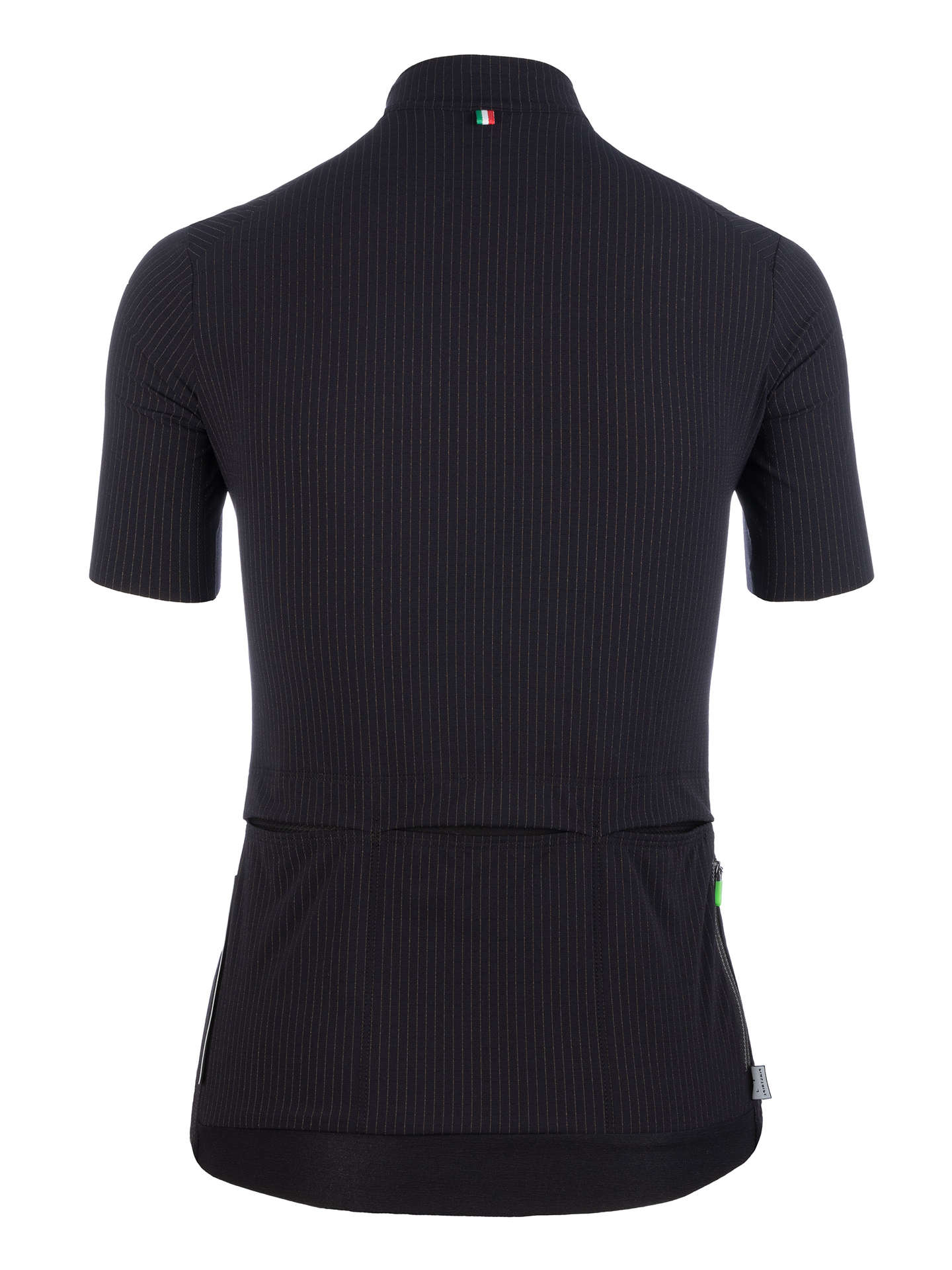 Q36.5 L1 Pinstripe X Fietsshirt Korte Mouwen Zwart Dames