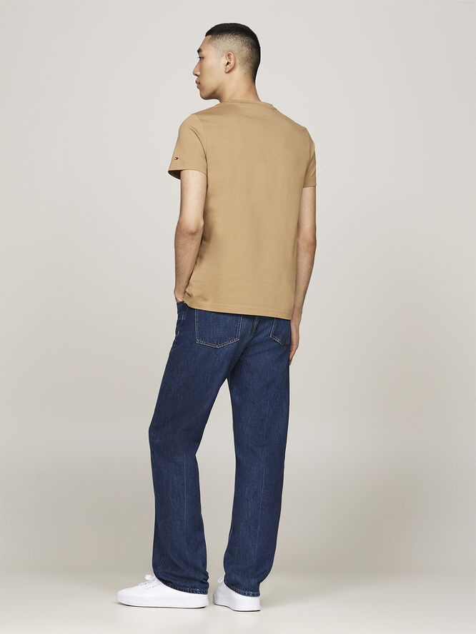 Tommy Hilfiger TOMMY LOGO TEE Safari canvas