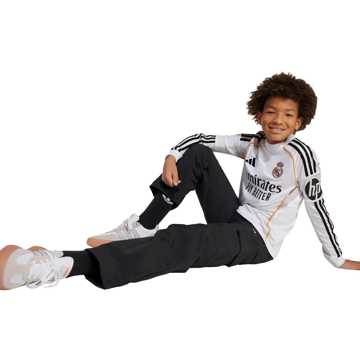 adidas Real Madrid Thuis Shirt Lang Vini Jr. Kids