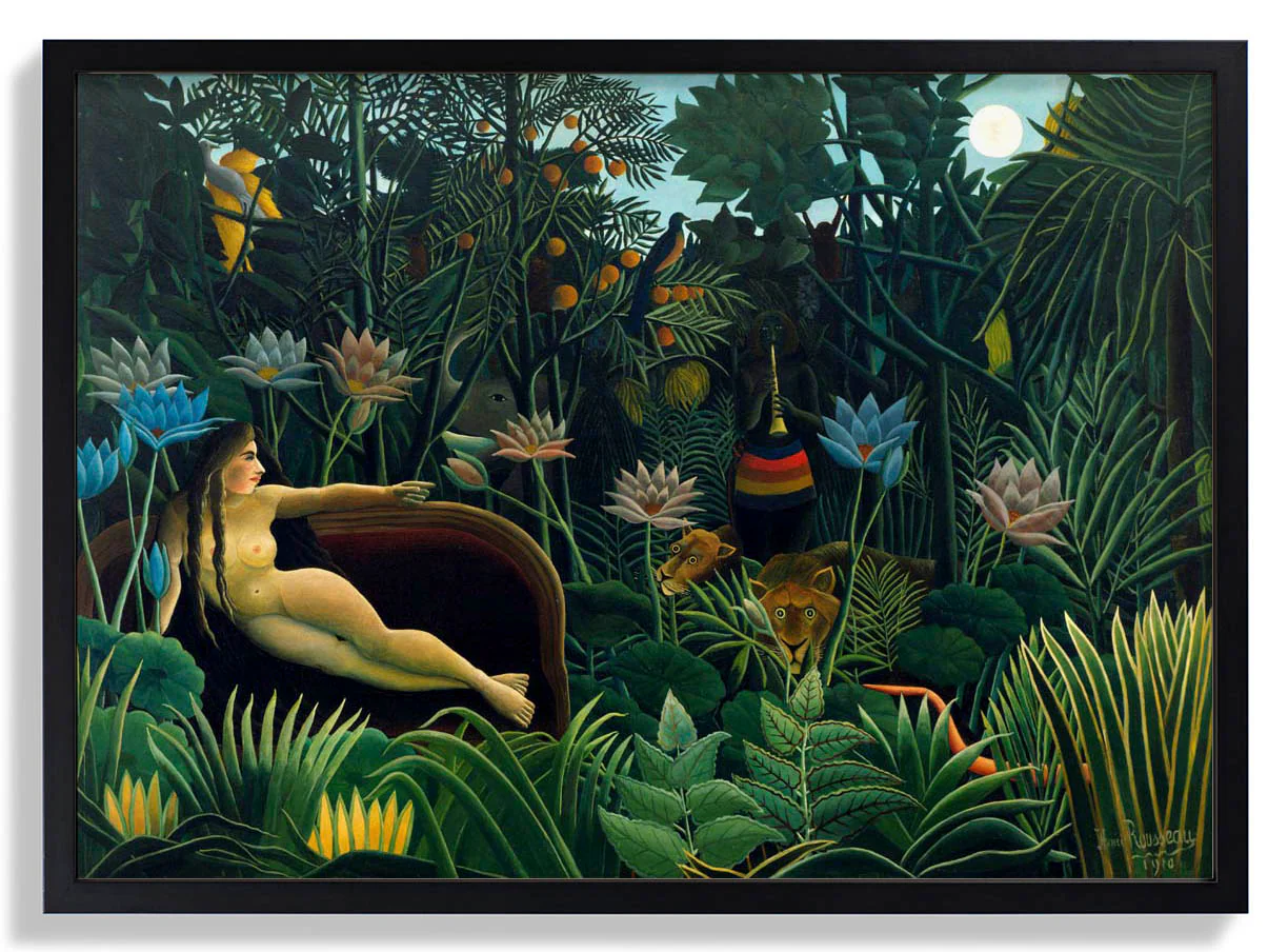 Der Traum von Rousseau Kunstdruck