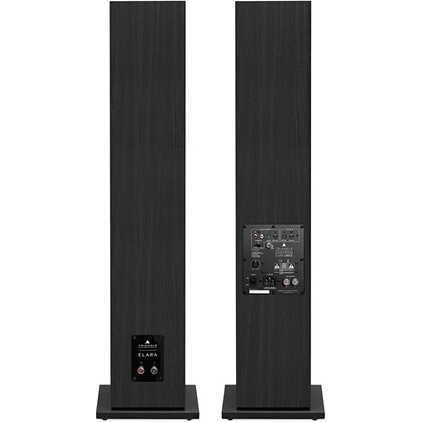 Enceinte connectée Hifi Triangle Elara LN05A Bois Noir vendues par paire