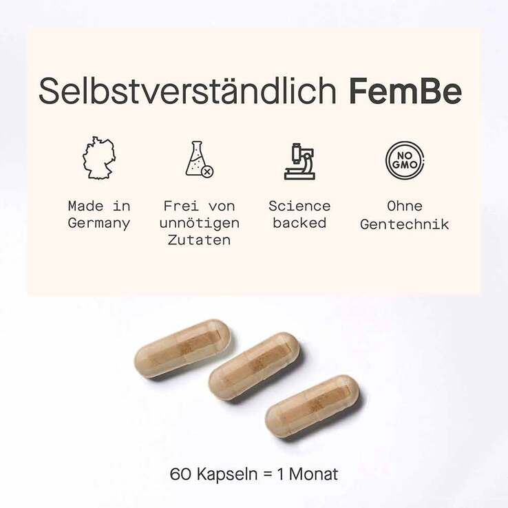 Fembe Be3 Iron Formular Kapseln, 60 St