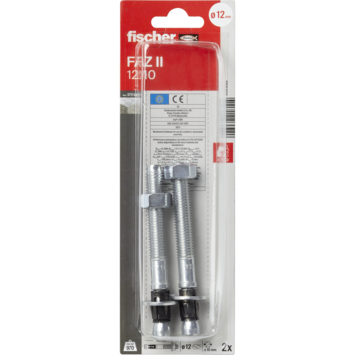 Fischer Ankerbout FAZ II 12/10 2 stuks
