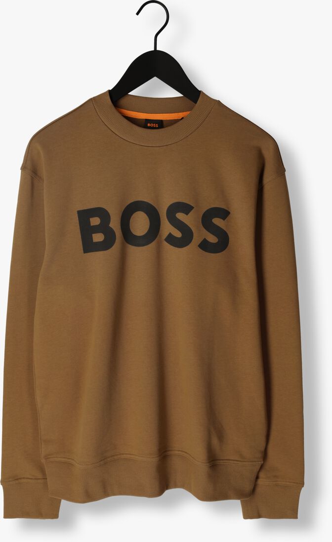 BOSS olijf boss trui webasiccrew