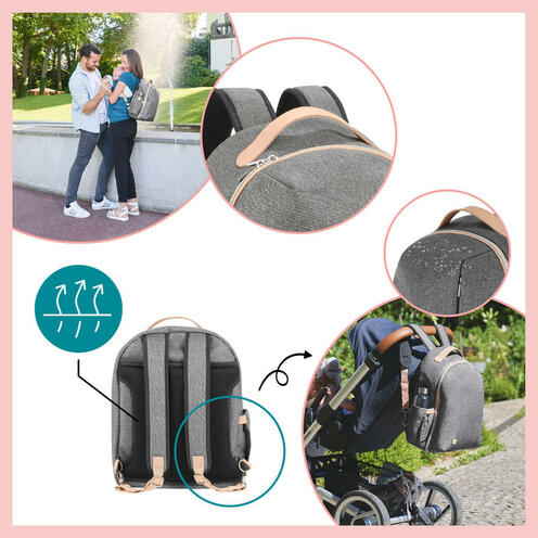 Sac à langer Le Pyla Smokey - BABYMOOV