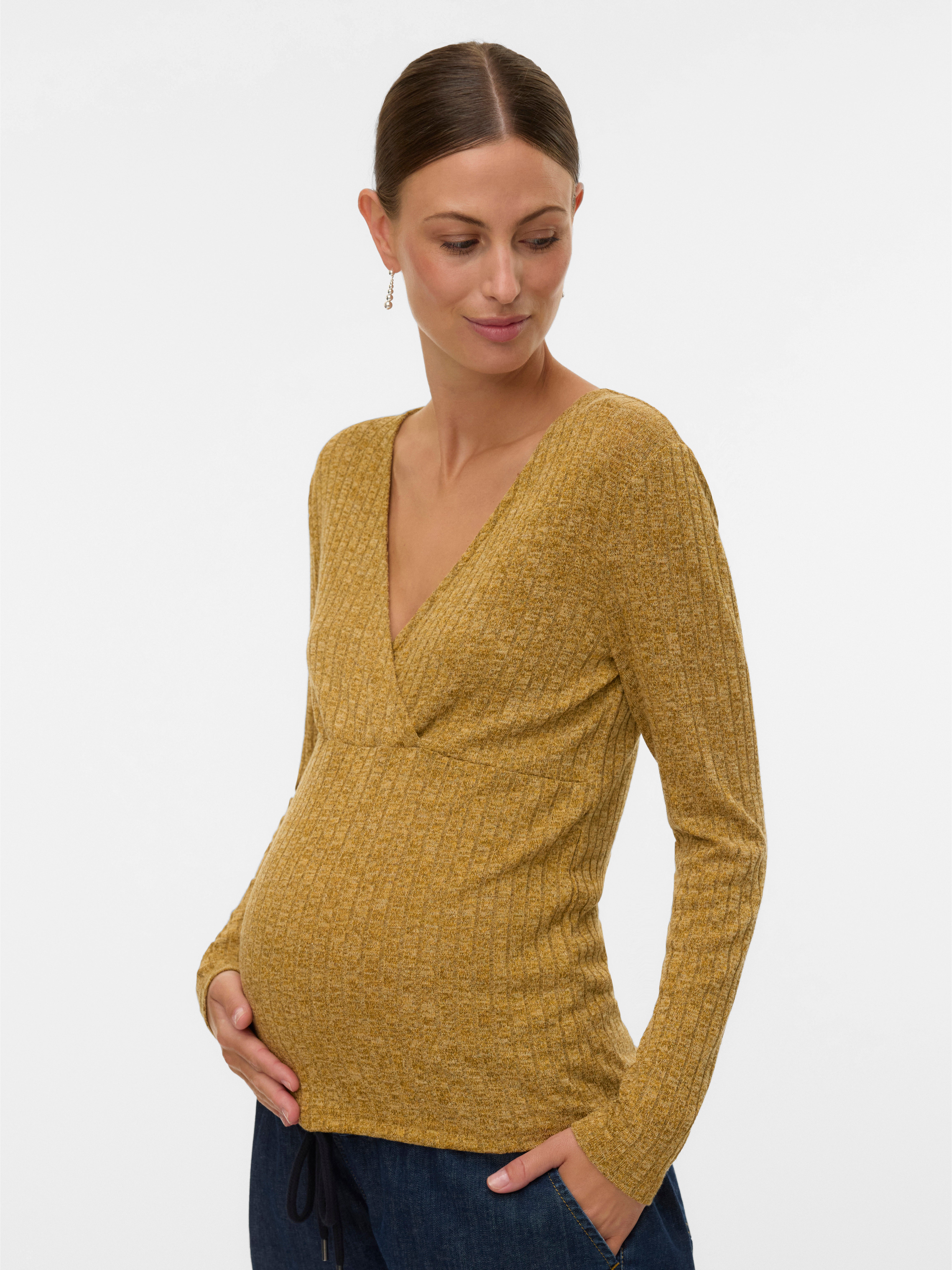 Bodycon fit V-Hals Top