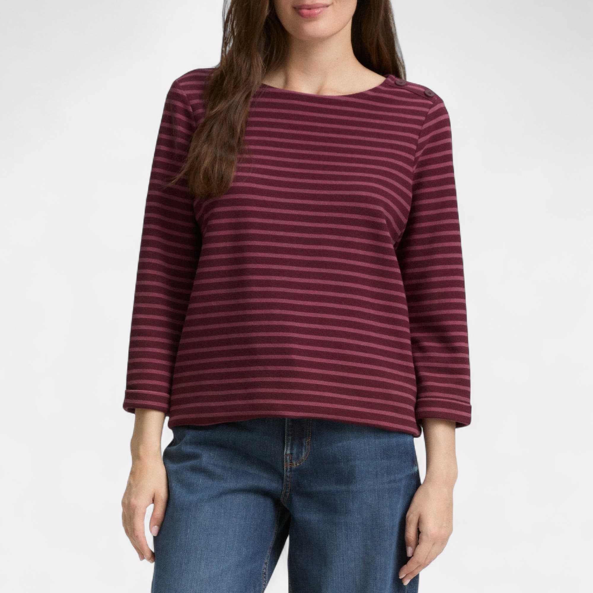 T-shirt Femme bordeaux