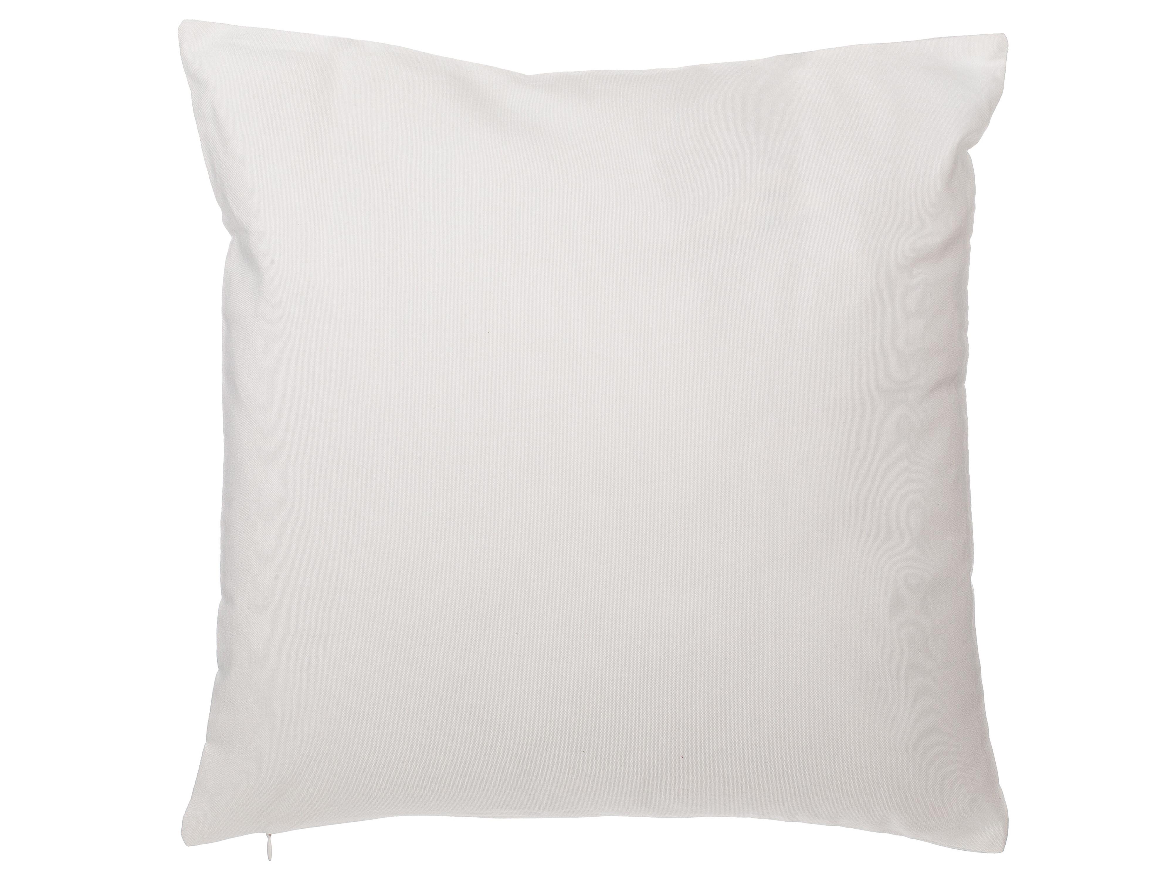 Set van 2 sierkussens PRIMROSE 45 x 45 cm Lichtblauw ikat