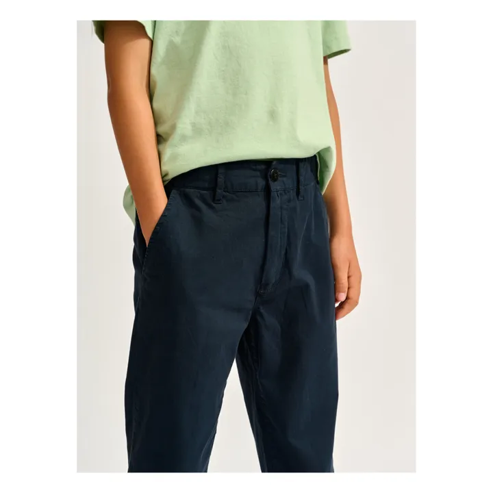Bellerose Pantalon Chino Wilson | Bleu nuit