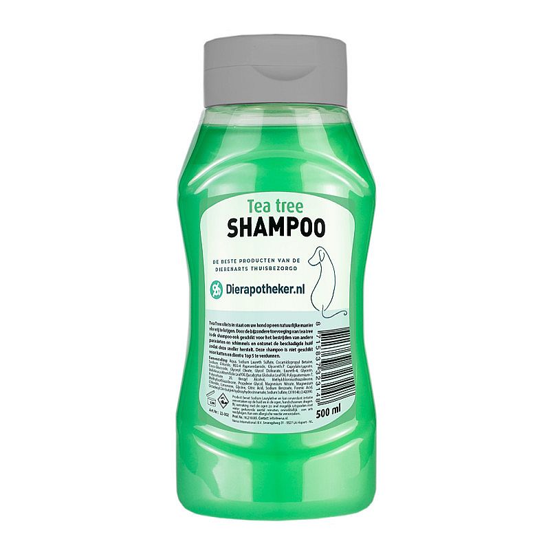 Tea Tree Shampoo Hond Dierapotheker.nl 500 ml