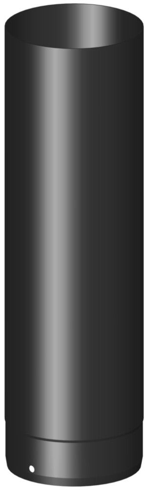 SKORSTEINSRØR Ø150 450MM SVART