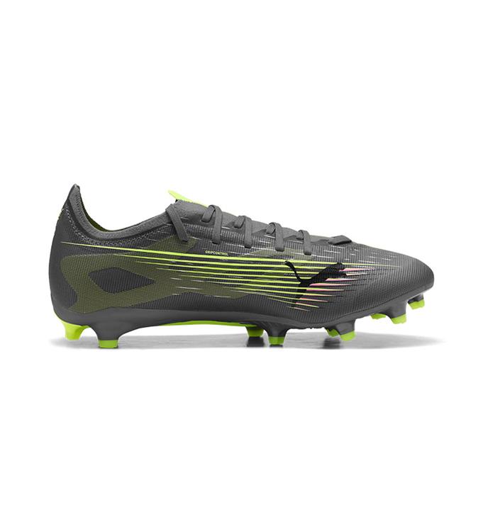PUMA ULTRA 5 MATCH FG/AG 108166 MATTE-AGED-SILVER-YELLOW-ALERT