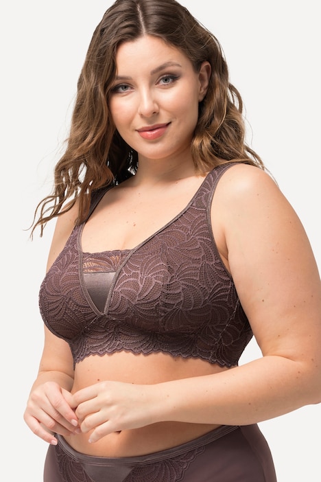 Bralette, Spitze, ohne Bügel, Cup B - F