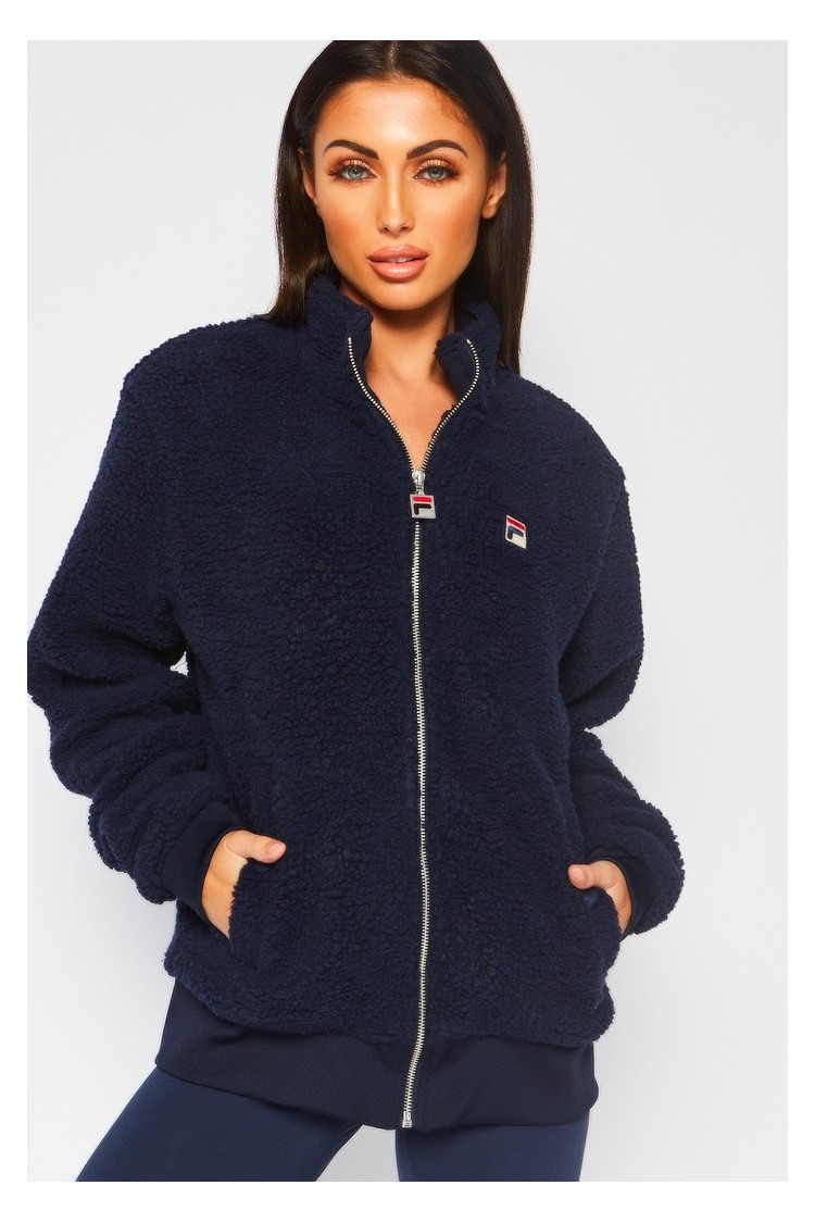Fila veste en pilou bleu