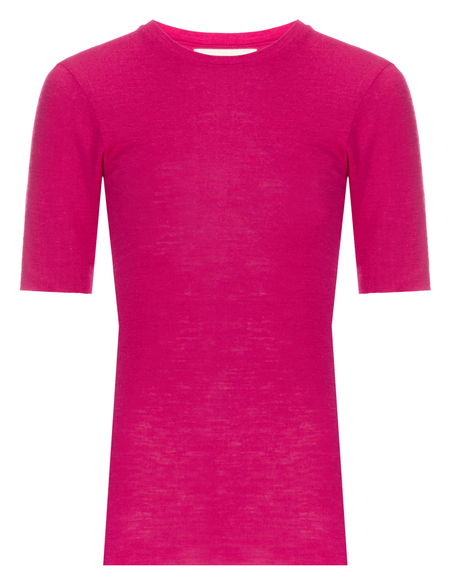 UCOS - Tee-shirt manches courtes en laine| Rose