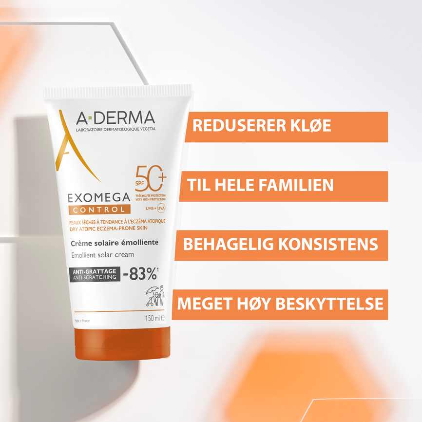 A-Derma Exomega Control SPF50  150 ml
