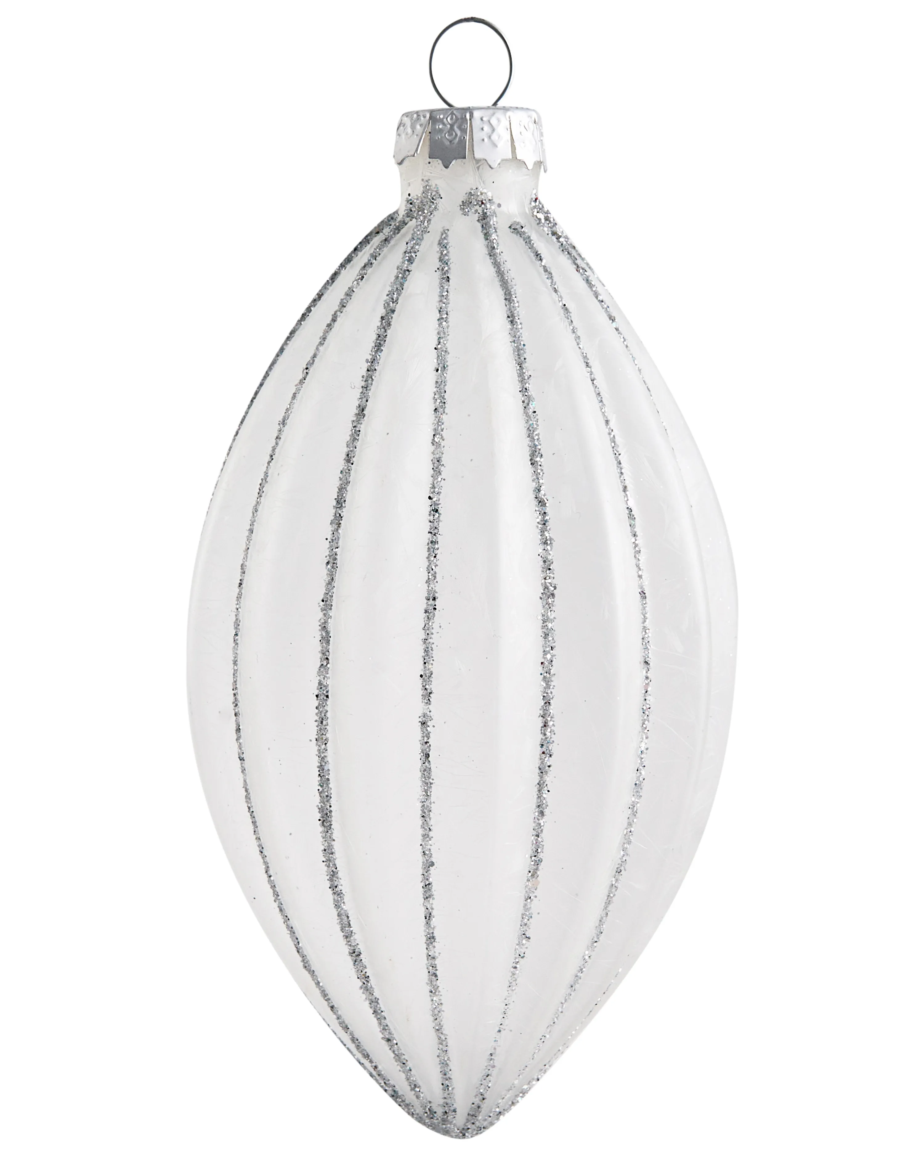 Set van 35 kerstballen SNOWFALL Glas Blauw