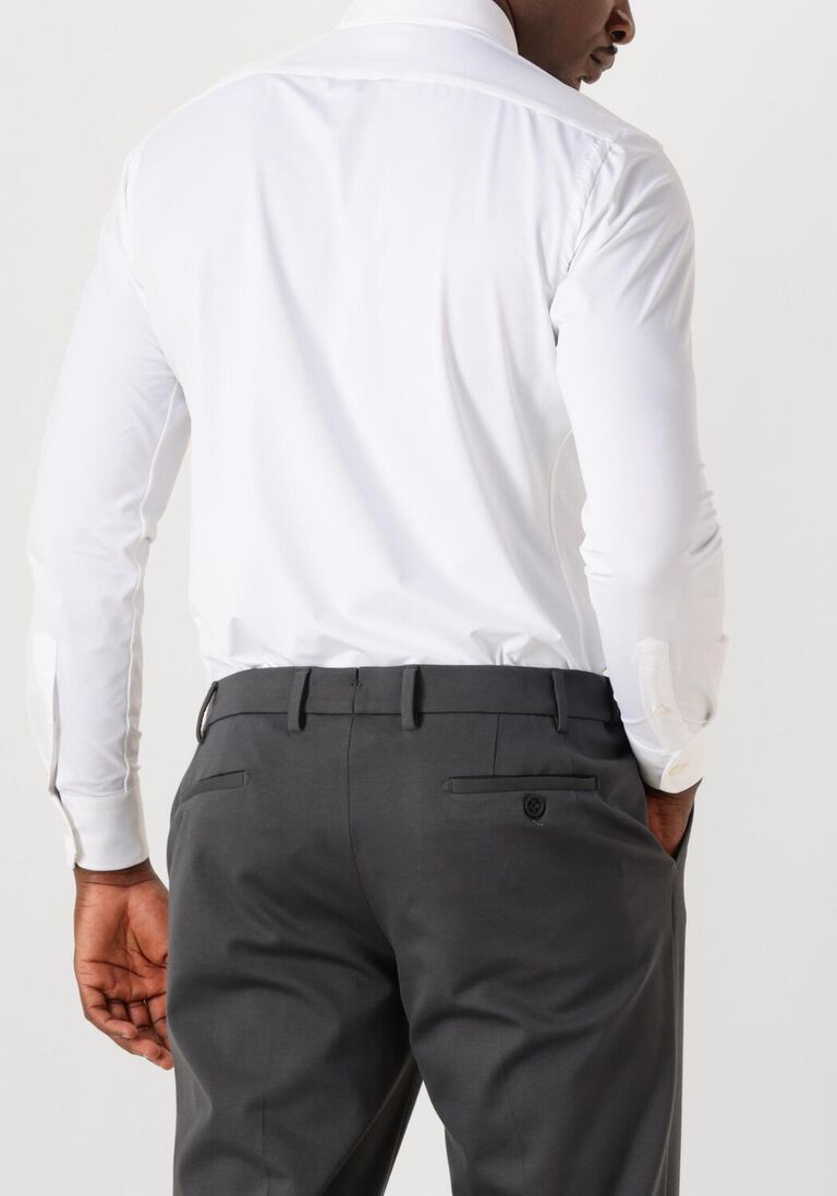 witte xacus klassieke overhemden active shirt 520ml