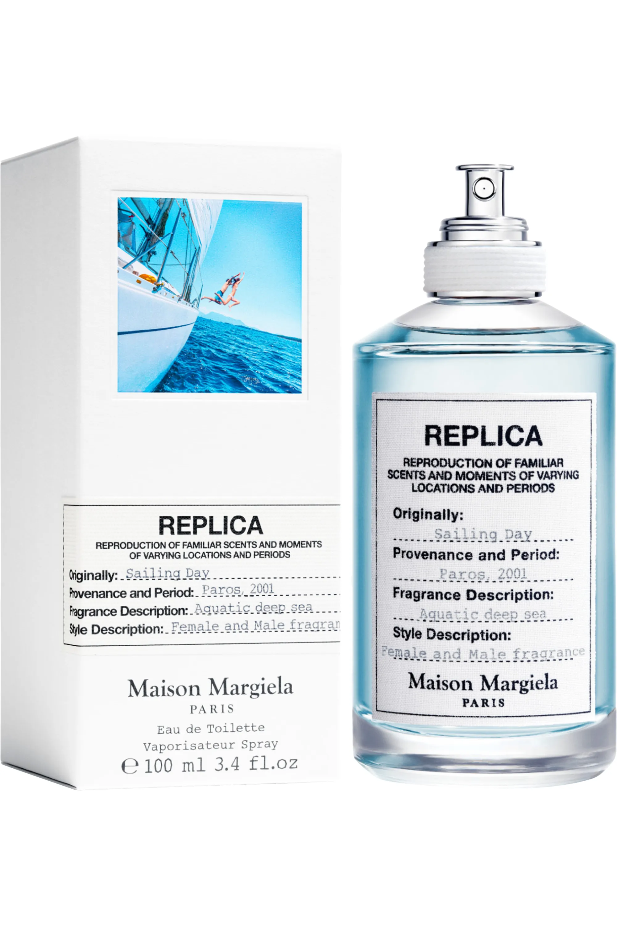 Maison Margiela REPLICA Sailing Day Eau De Toilette Boisé-100 ml