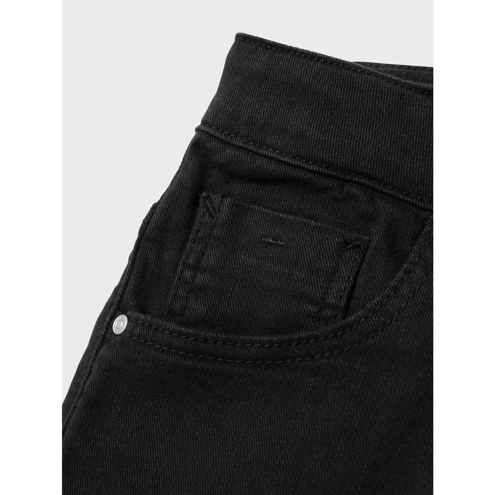 Køb Name It Black Rose Wide Twill Bukser Noos