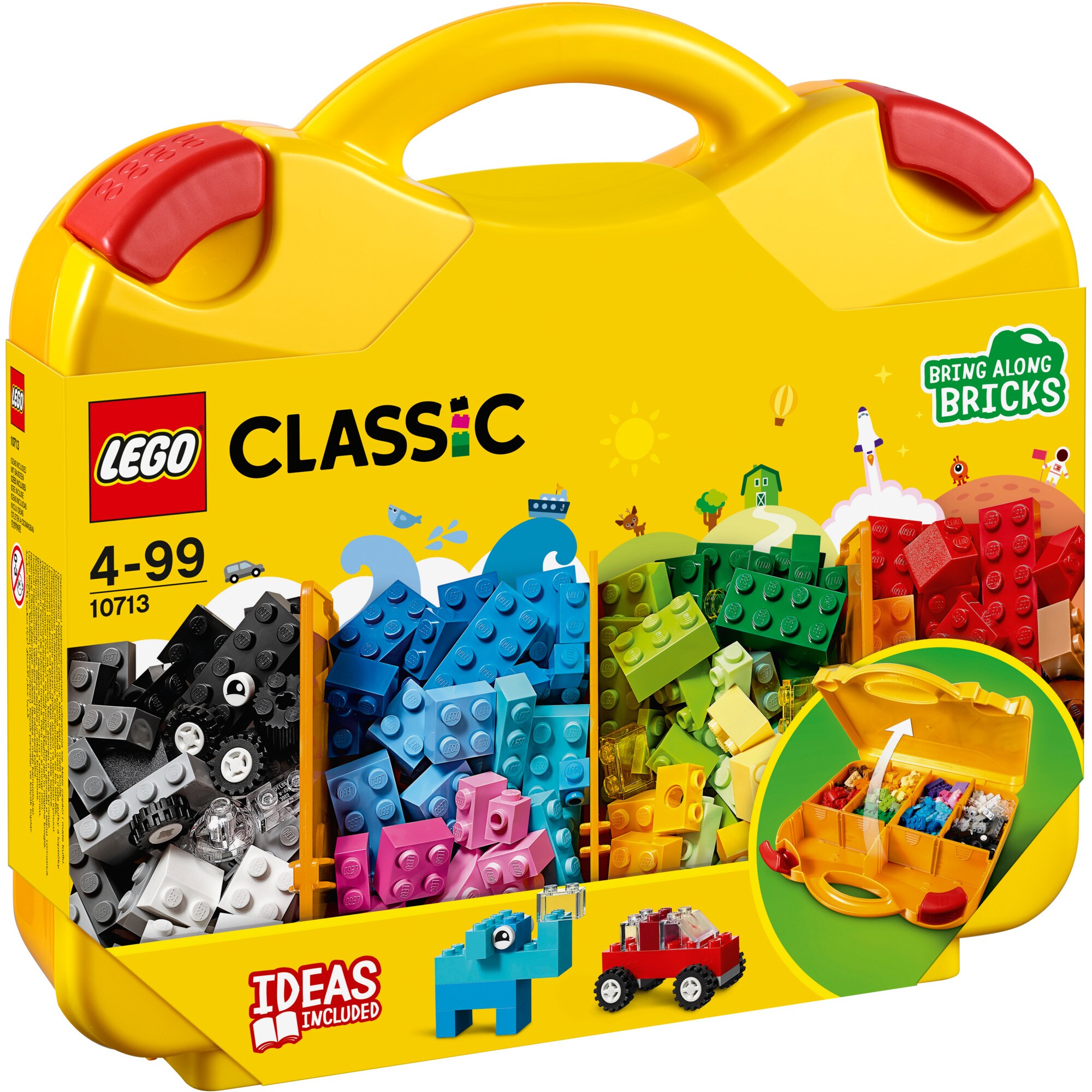 LEGO Konstruktionsspielzeug Classic Bausteine Starterkoffer - Farben sortieren
