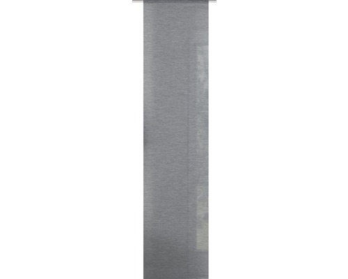 Schuifgordijn, effen kleureffect, antraciet, 60x245 cm