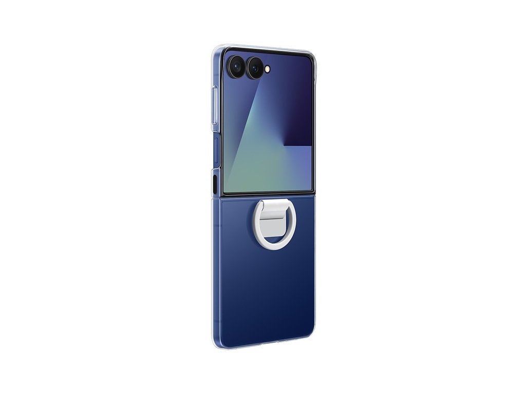 CAPA SAMSUNG TRANSP COM ANEL FLIP 7